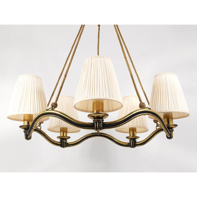 Vintage Austrian Chandelier, 1940s For Sale - Image 9 of 18