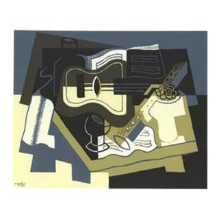 Juan Gris Guitar and Clarinet, 1991 For Sale