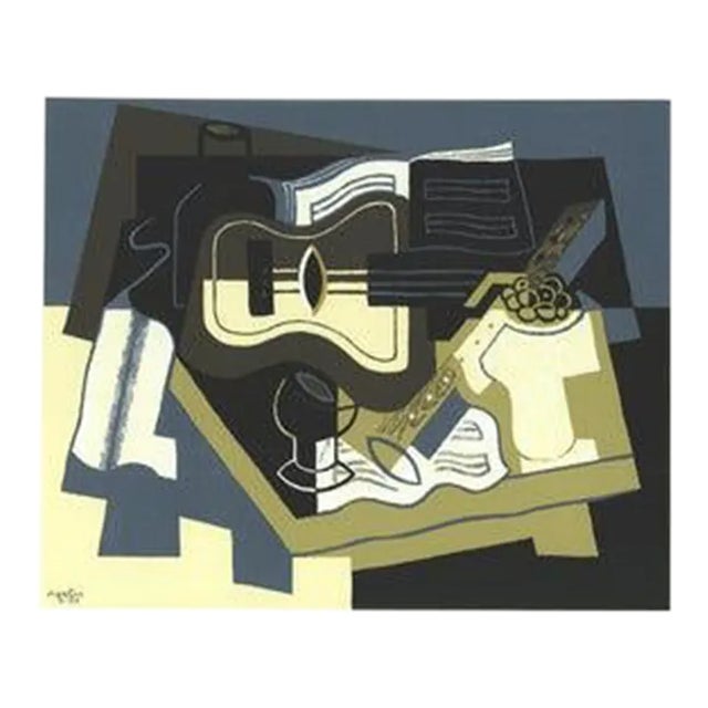 Juan Gris Guitar and Clarinet, 1991 For Sale