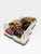 Shabby Chic Shabby Chic Rococo Mirrored Dresser Platter & Agate Glass Flower Arrangement For Sale - Image 3 of 7