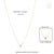 Oval Cut Yellow Diamond Minimalist Solitaire Contemporary Necklace in 18k Gold For Sale - Image 10 of 15