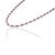 Ruby Red Natural 8.90ct Ruby & 1.24ct Diamond Riviera Tennis Necklace in 14k White Gold For Sale - Image 8 of 17