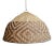 Tribal Rattan Diamond Weave Tribal Pendant Light Medium For Sale - Image 3 of 9