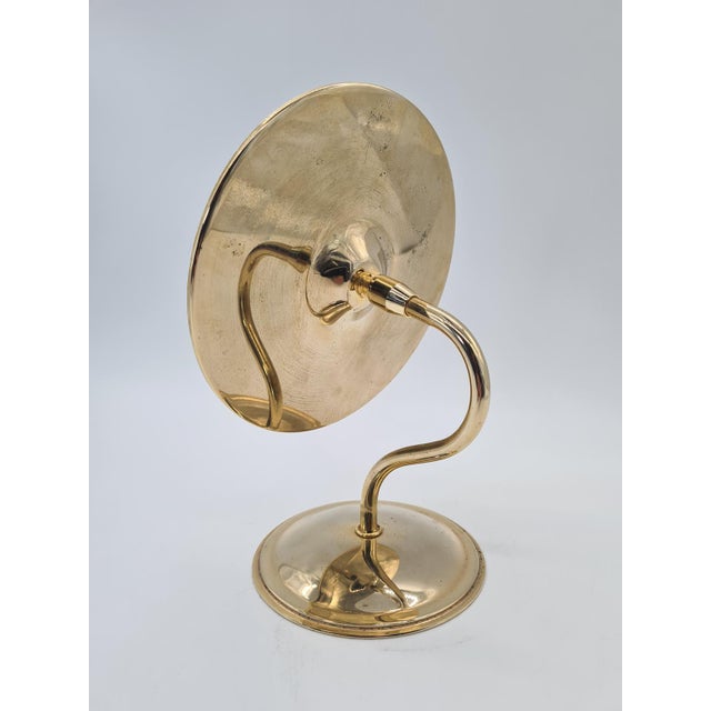 Mid-Century Modern Vintage Table Mirror with Beveled Glass and Adjustable Stand, 1970s For Sale - Image 3 of 10
