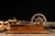 Industrial Vintage Brass Steam Engine Valve Gear Demonstration Model For Sale - Image 3 of 8