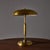 Lariolux 1940s Giovanni Michelucci Patinated Brass Adjustable Banker Lamp for Lariolux For Sale - Image 4 of 18