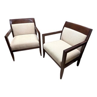 1970s David Edward by Kimball MCM Aussie Lounge Armchairs - A Pair For Sale