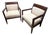 1970s David Edward by Kimball MCM Aussie Lounge Armchairs - A Pair For Sale