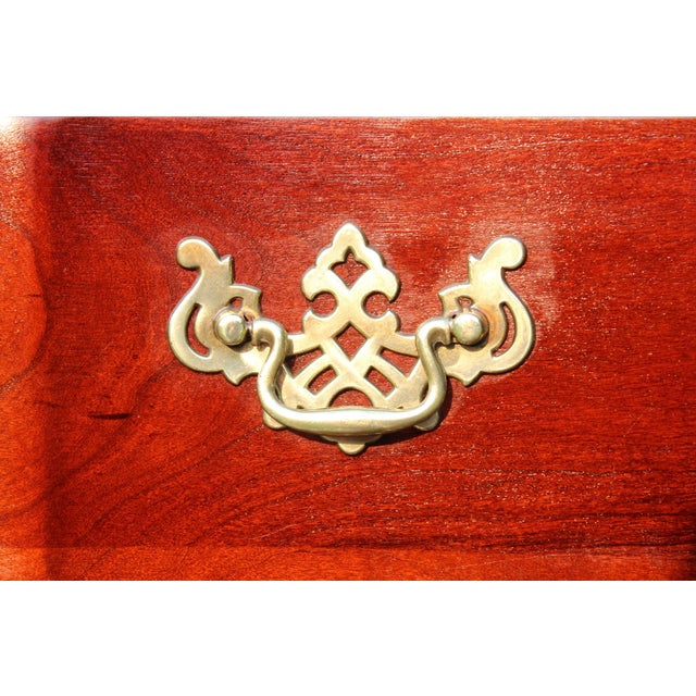 Brown Lexington Mahogany Buffet For Sale - Image 8 of 18