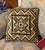 1970s Vintage 1971 & Signed Bargello Needlepoint Pillow - Handmade of Wool & Velvet by Artist T. Lu Nixon - Mid Century Modern, Boho Chic, Cottage Core For Sale - Image 5 of 5