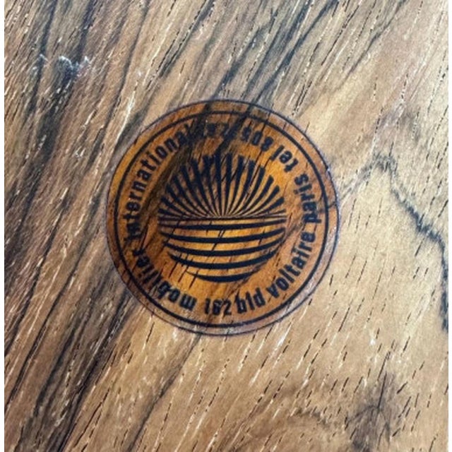 Set of Vintage Lounge Chairs in White Leather and Rosewood by Charles and Ray Eames, 1956 For Sale - Image 4 of 7