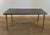 Maison Jansen 1940s Brass coffee table with black lacquered glass top Attributed to Maison Jansen For Sale - Image 4 of 12
