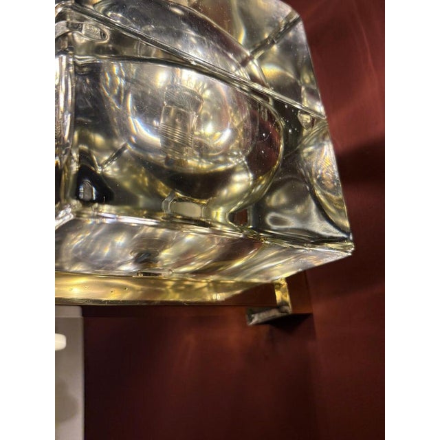 Pair of Cubosfera Wall Lights by Alessandro Mendini, Italy, 1960s 2 pairs available This piece is attributed to the...