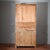 Wood Liberty Double Body Display Cabinet in Fir, 1920s For Sale - Image 7 of 18