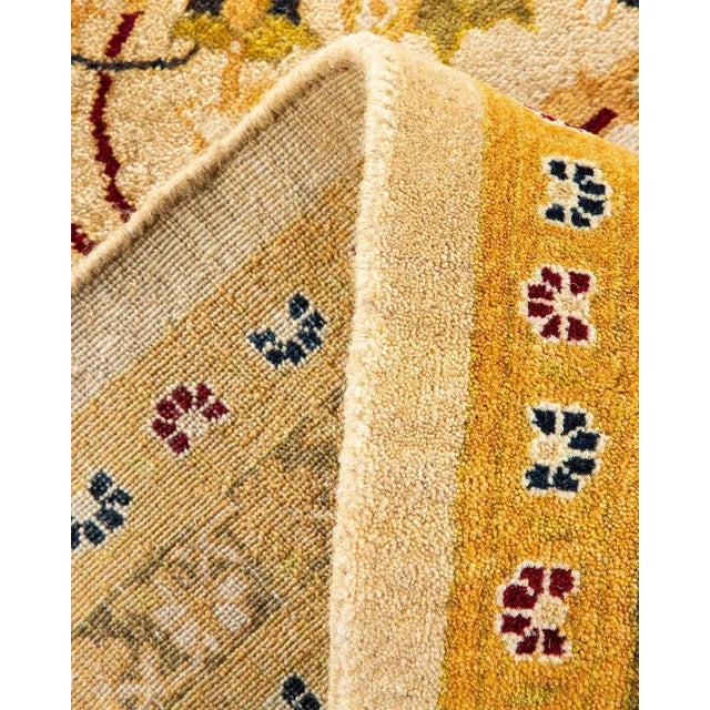 Mogul, One-of-a-Kind Hand-Knotted Area Rug in Ivory, 8' 2" x 10' 3" For Sale In New York - Image 6 of 8