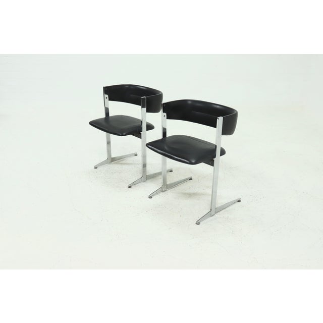 Sculptural Dining Chairs from Sigmachair, Italy, 1970s, Set of 2 For Sale - Image 12 of 12