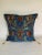 Kilim Patterned Blue Pillow Cover For Sale In Chicago - Image 6 of 6