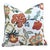 2020s Designer Schumacher Hothouse Flowers Double Sided Feather/Down Pillow For Sale - Image 5 of 5