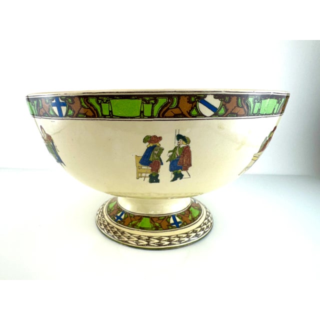 Royal Doulton Musketeers Seriesware Bowl, Early 20th Century For Sale - Image 17 of 18