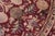 Shabby Chic Art Nouveau 1990's Pak-Persian Red/Pink Wool Round Rug- 8'1'' X 8'3'' For Sale - Image 3 of 9
