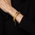 Antique Gia No Heat Sapphire Diamond Bracelet 19k Yellow Gold Leitao & Irmao For Sale In Los Angeles - Image 6 of 6