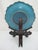 Early 20th Century Chinese Cloisonne Flower Basket Design Decorative Plate Custom Wood Stand For Sale - Image 5 of 10