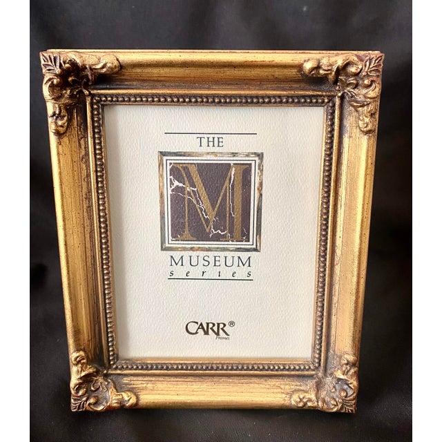 Carrs Vintage Carr Museum Series Ornate Giltwood Style Photo Frame 4 X 5 Opening. For Sale - Image 4 of 14