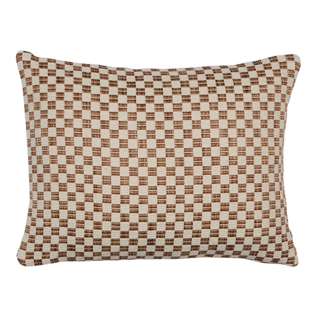 Schumacher Elkhart 16" Lumbar Pillow In Brown For Sale