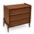 Mid Century Modern Walnut Nightstands. - Pair For Sale - Image 4 of 10