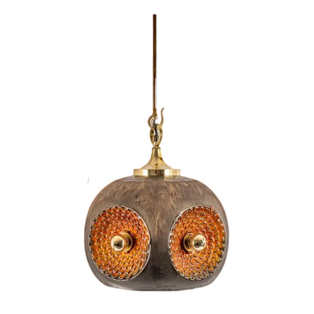 Ceramic Sputnik Pendant Light from Sische, Germany, 1970s For Sale
