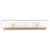 Modern Sean Lavin By Visual Comfort Studio Syll 4-Light Bath Fixture in Satin Brass For Sale - Image 3 of 3