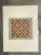 Mid-Century Modern Vintage Geometric Tile Pattern Serigraph For Sale - Image 3 of 12