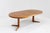Mid-Century Modern Vintage Danish Round Extendable Dining Table in Teak from Bramin, 1960s For Sale - Image 3 of 9