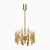 Brutalist Chandelier in Brass with 16 Arms by Angelo Brotto for Esperia, Italy, 1960s For Sale - Image 9 of 9