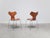 Early Grand Prix Chairs by Arne Jacobsen for Fritz Hansen, 1957, Set of 2 For Sale - Image 11 of 14