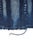 Mid 20th Century Mid 20th Century Vintage African Indigo Fabric For Sale - Image 5 of 7