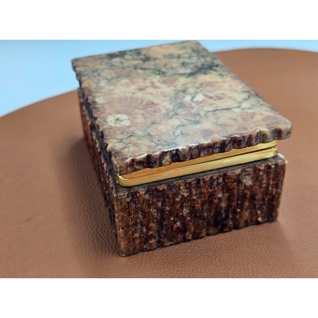 Art Deco Marble Box, 1920s For Sale - Image 3 of 8