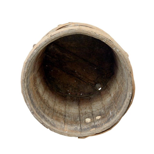 Swedish Rustic Pine Barrel, 1850s For Sale - Image 6 of 10