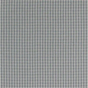 Schumacher Aruba Check Fabric in Navy