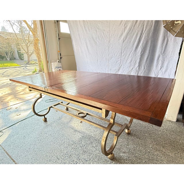 Acquisitions by Henredon Moderne Dining Table Beautifully crafted Acquisitions by Henredon Moderne dining table featuring...