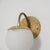 Pair of italian wall sconces dating from the 1950s, designed with a simple and well-balanced composition typical of mid-...