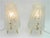 Table Lamps with Ice Glass Shades and Brass Frames by J. T. Kalmar, Vienna, Austria, Set of 2 For Sale - Image 10 of 11