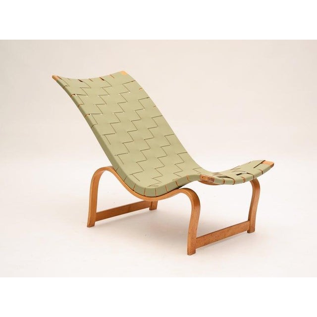 Early Bruno Mathsson Model 36 Easy Chair For Sale In Chicago - Image 6 of 11
