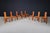 Italian Postmodern Sculptural Pine Dining Chairs, 1970s, Set of 8 For Sale - Image 6 of 9