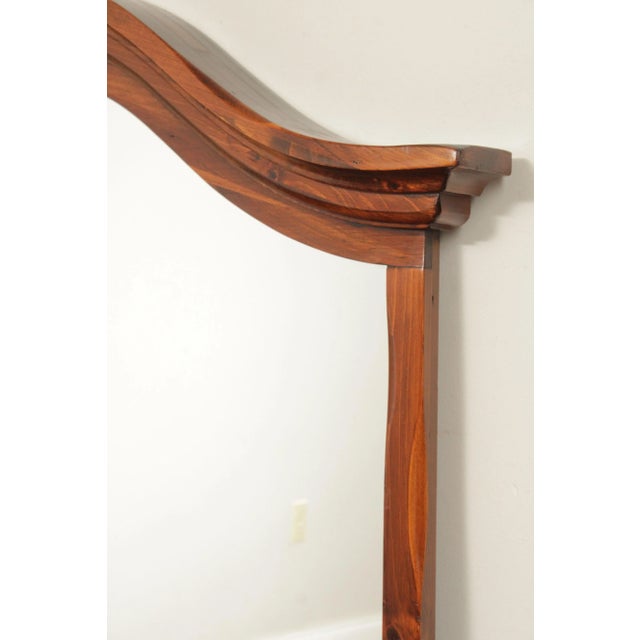 Wood Sugar Hill Furniture Traditional Arched Top Wall Mirror For Sale - Image 7 of 12