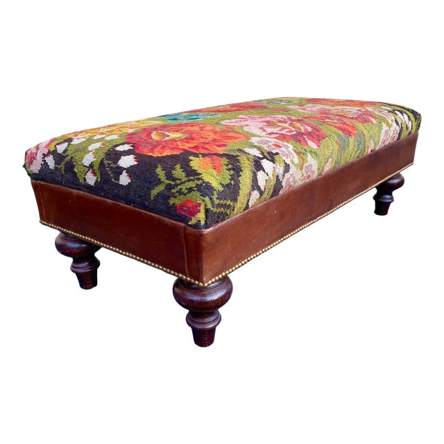 Smith Kilim Ottoman Bench Chairish