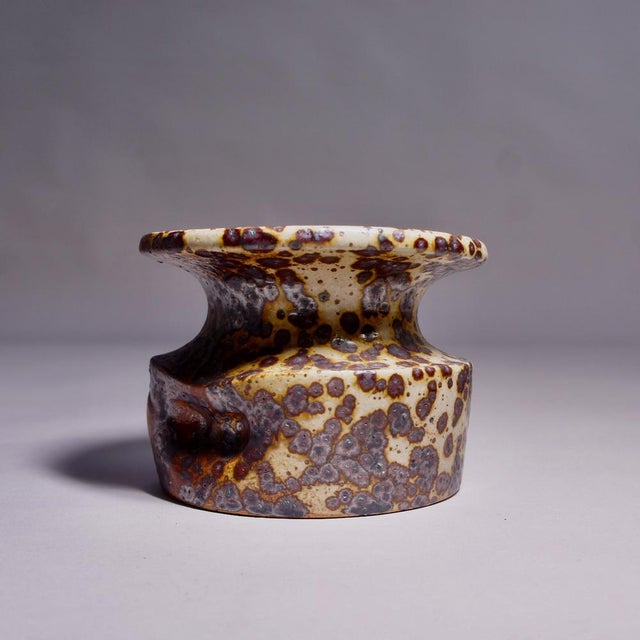 1970s Vintage Swedish Vase in Stoneware by Claes Thell, 1970s For Sale - Image 5 of 6