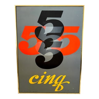 Jack Brusca "Cing" (5) Screen Print Serigraph Signed, Ap For Sale