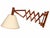 Danish Scissor Lamp in Teak, Denmark, 1960s For Sale - Image 18 of 18