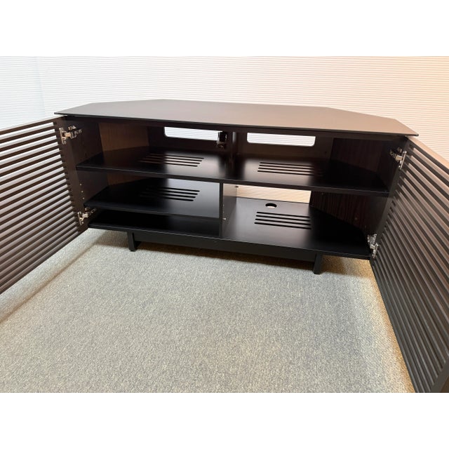 2020s Matthew Weatherly for B D I Corridor Corner Media Cabinet For Sale - Image 5 of 12